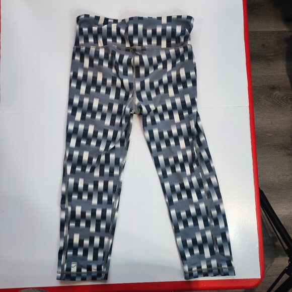 GAP leggings grey geometrical design women's size XS (160/64A) - Picture 3 of 10